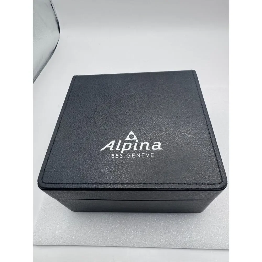 Swiss Made Alpina Pilot Chronograph Big Date Green Dial Mens Watch AL-372GR4S26